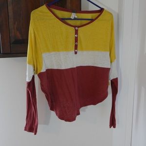 Free People long sleeve tee shirt